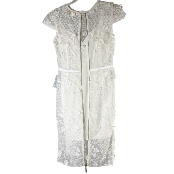 BRONX AND BANCO Osa Lace Dress Size US 6 Medium White - Picture 5 of 13